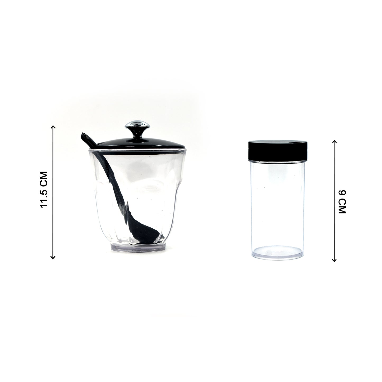 Ganesh Rendy Condiment Set For Kitchen Transparent Jar For Easy To Access Spice 1 Piece Spice Set (Plastic) - BP4U