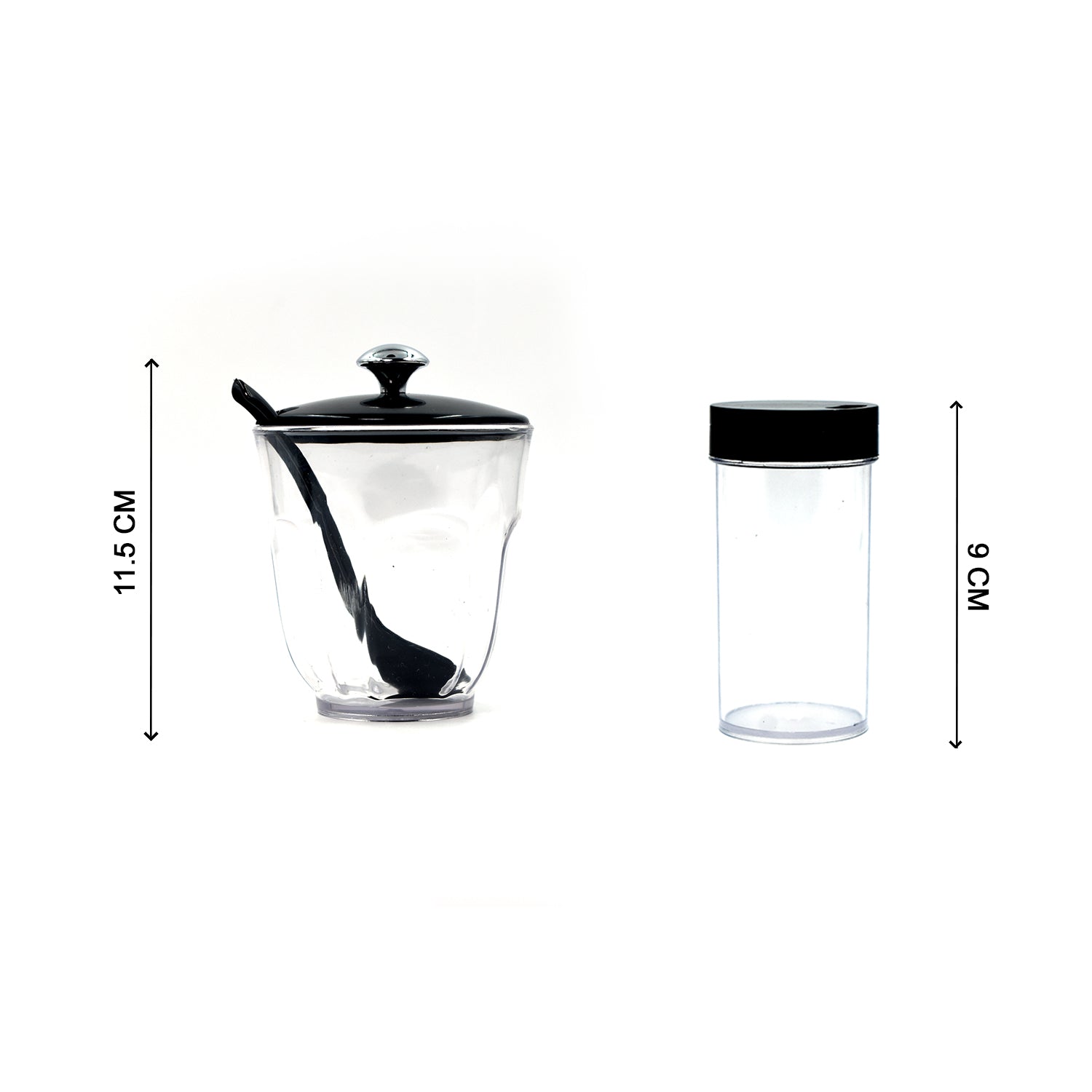 Ganesh Rendy Condiment Set For Kitchen Transparent Jar For Easy To Access Spice 1 Piece Spice Set (Plastic) - BP4U