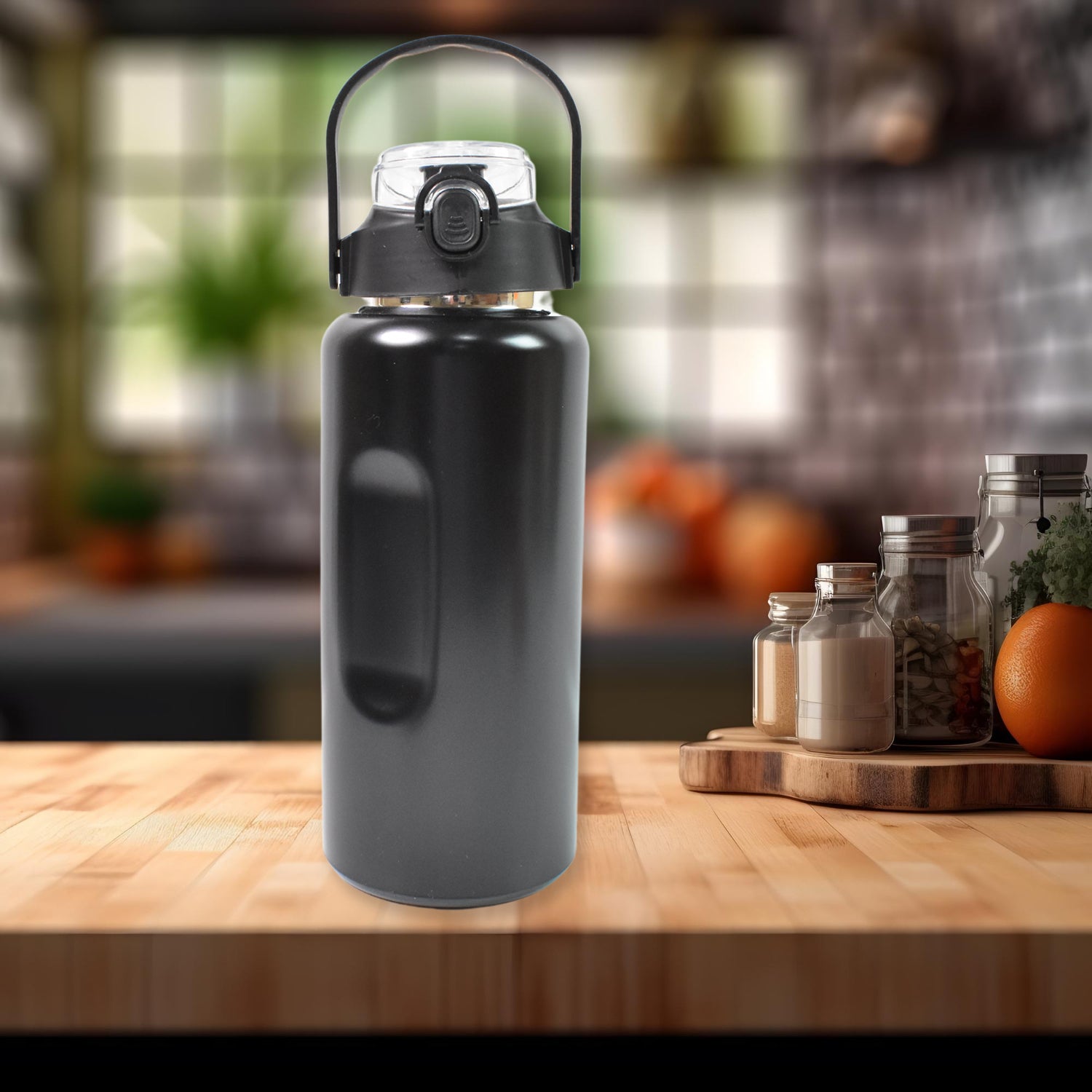 3 In 1 Stainless Steel Insulated Water Bottle Double Wall Vacuum - BP4U