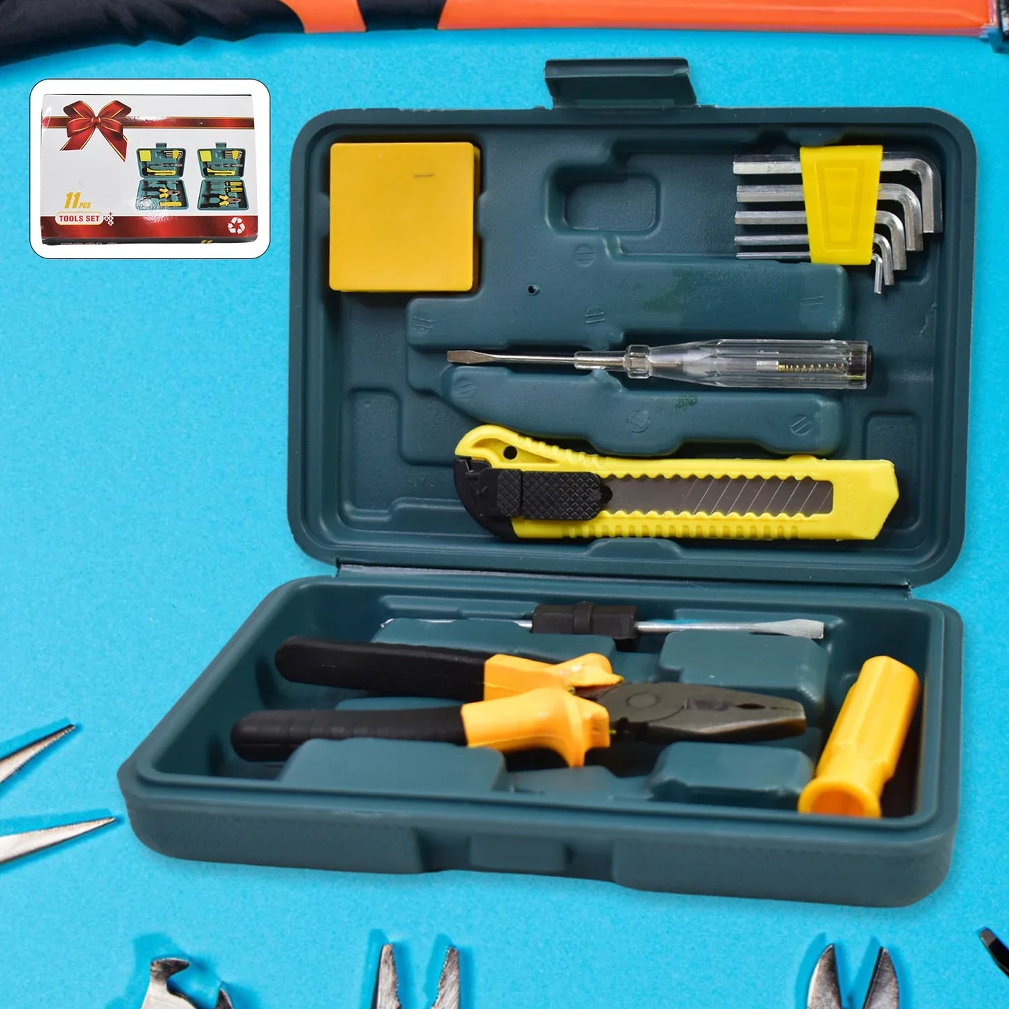 Multi Functional Hardware Tool Set (11 Pcs Set) - BP4U