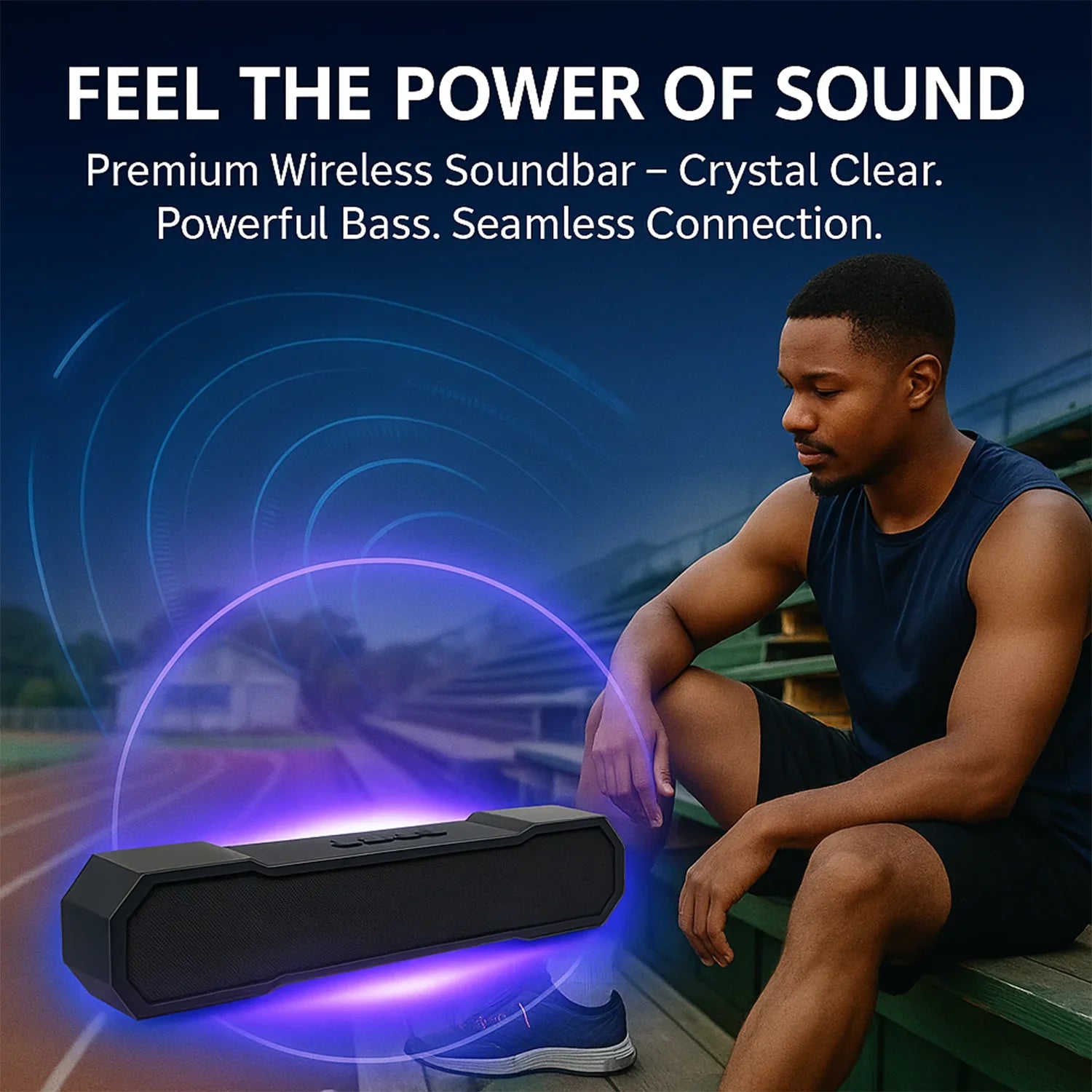 3d Sound Wireless Bluetooth Speaker (1 Pc) - BP4U