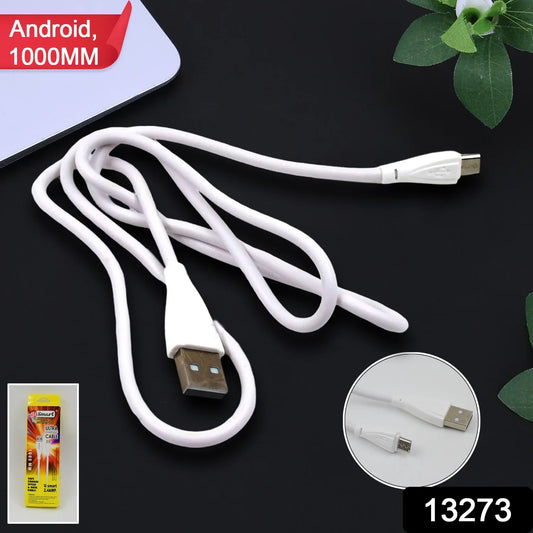 Fast Charging For Android Data Transfer Long Micro Cable (1000 Mm) - BP4U