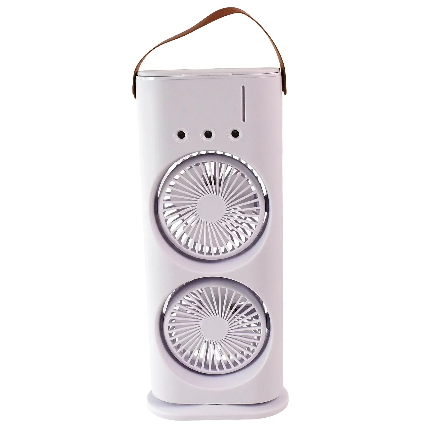 Electric Fan Desktop Double-head Powerful Air Cooler (1 Pc With Remote) - BP4U