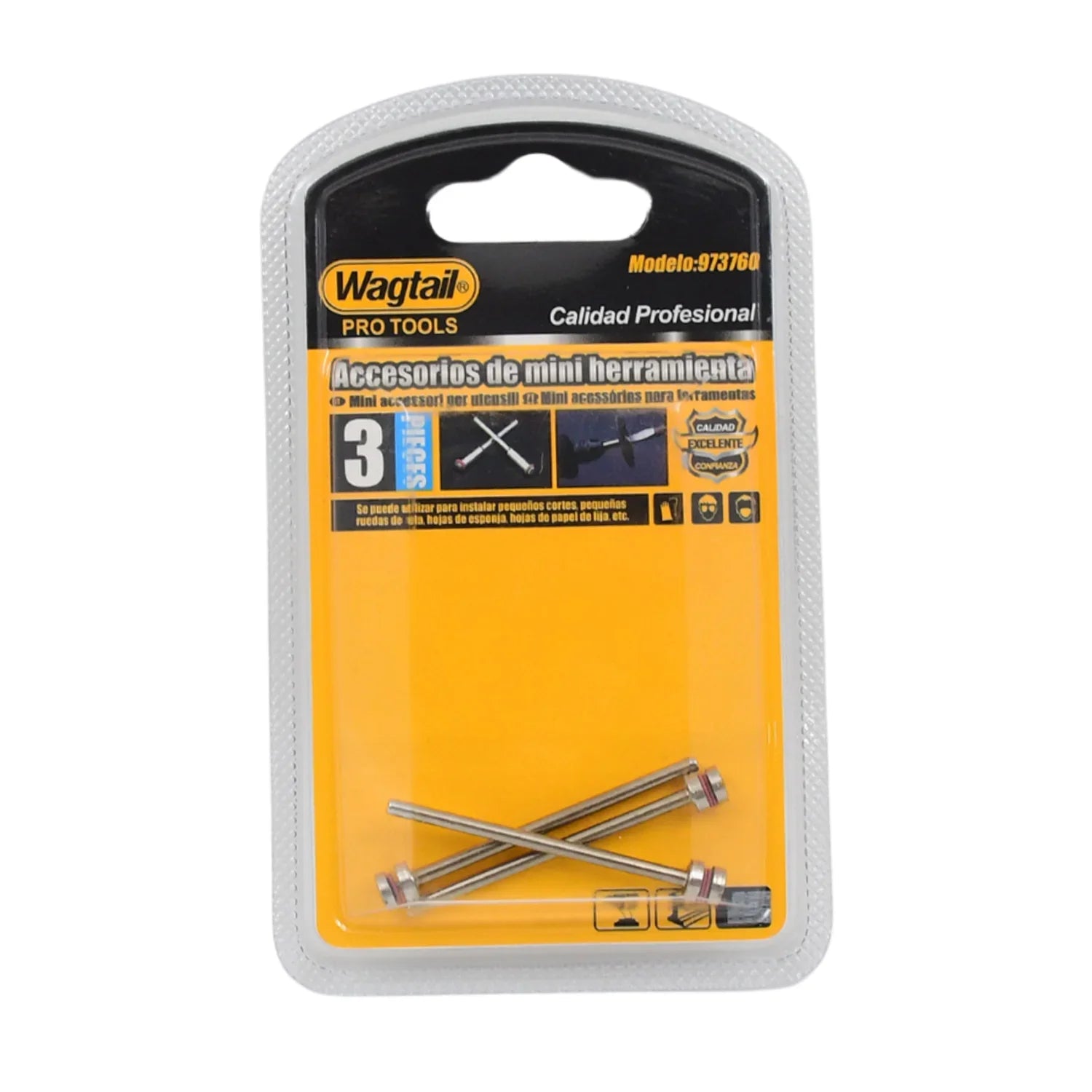 Cut-off Wheel Screw Mandrels Shank Dia Cutting Disc Holder (3 Pcs Set) - BP4U