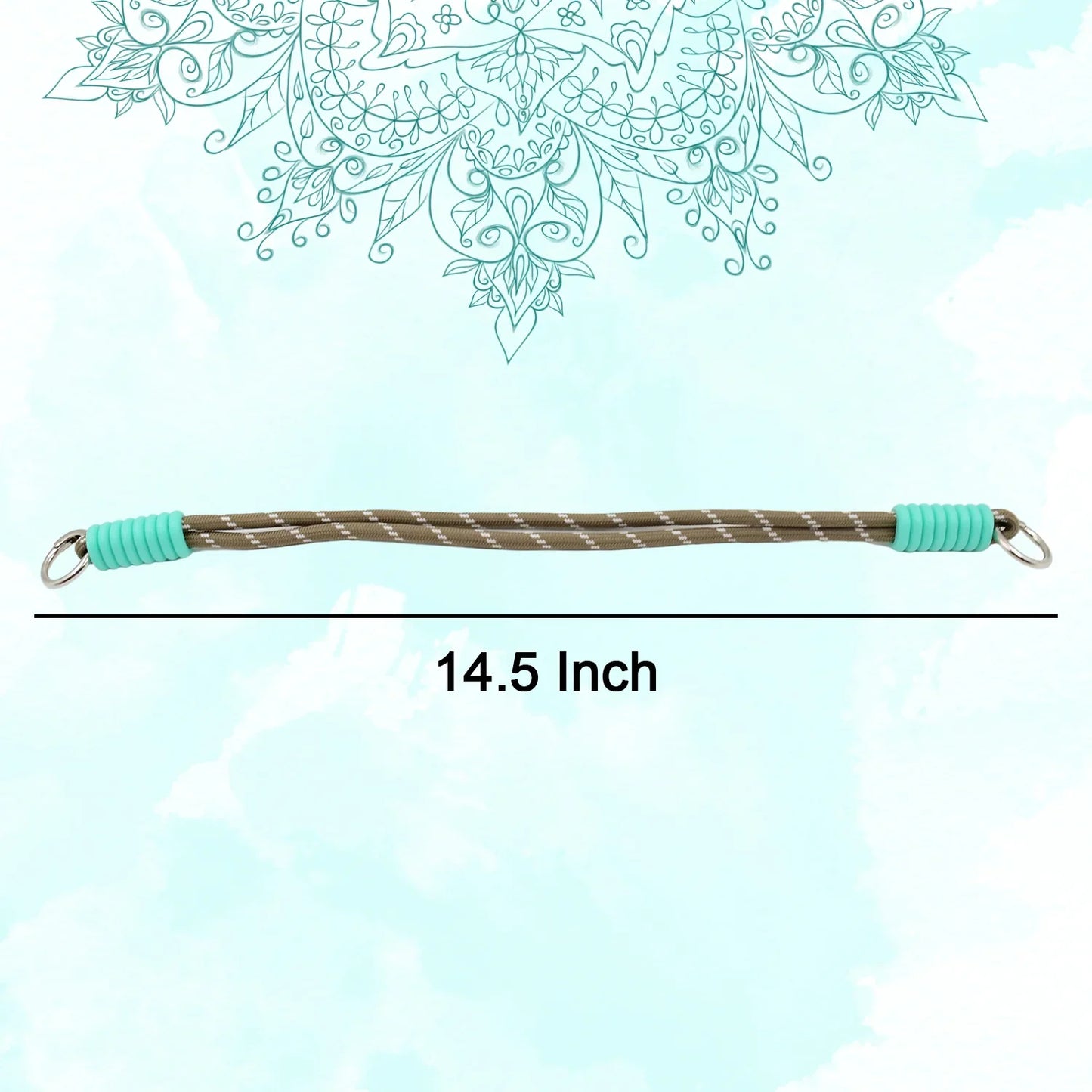 Multipurpose Two Sided Adjustable Hand Wrist Strap Lanyardwith Cellphone Phone Strap (1 Pc 14.5 Inch Multicolor) - BP4U