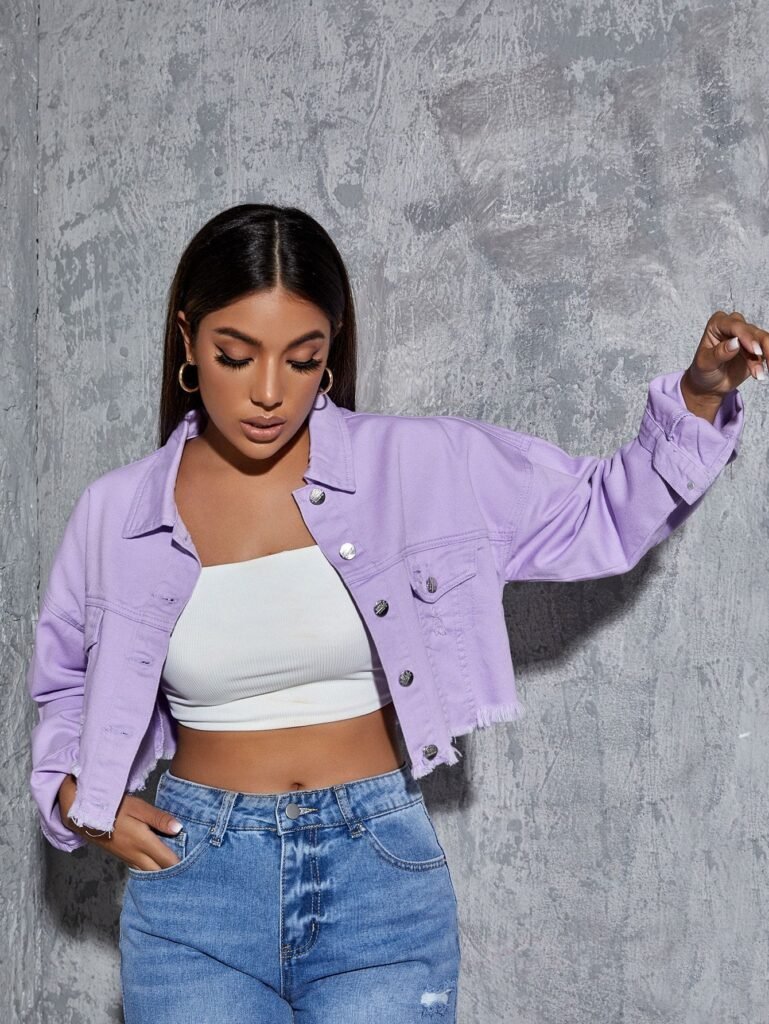 lavender jacket