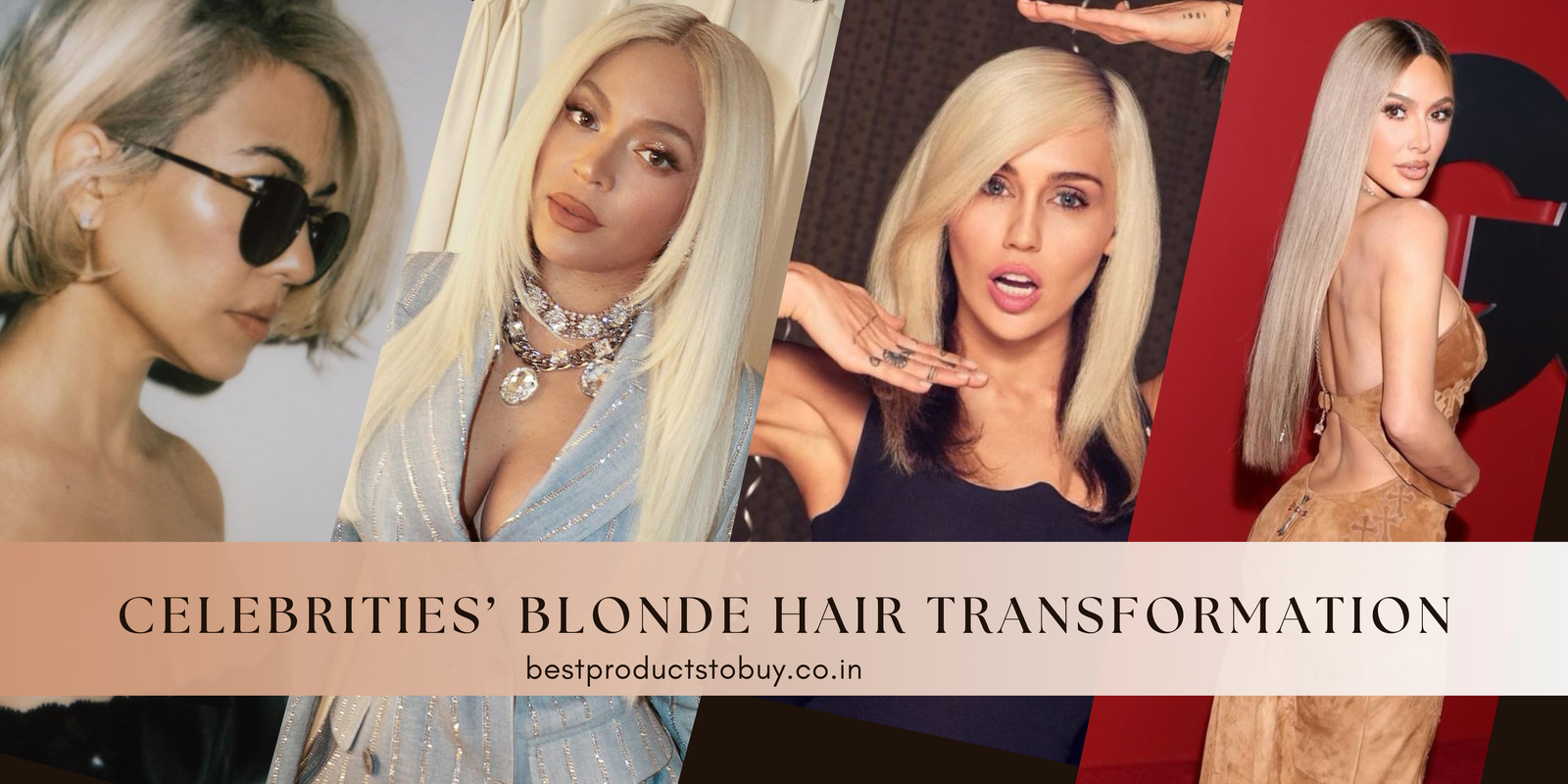 Celebrities' Blonde Hair