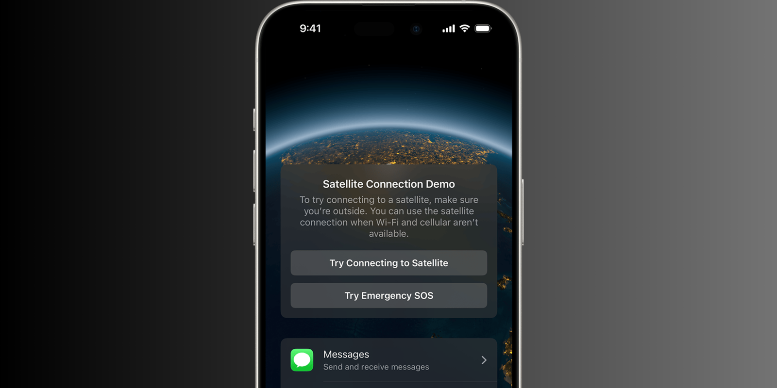 satellite messaging
